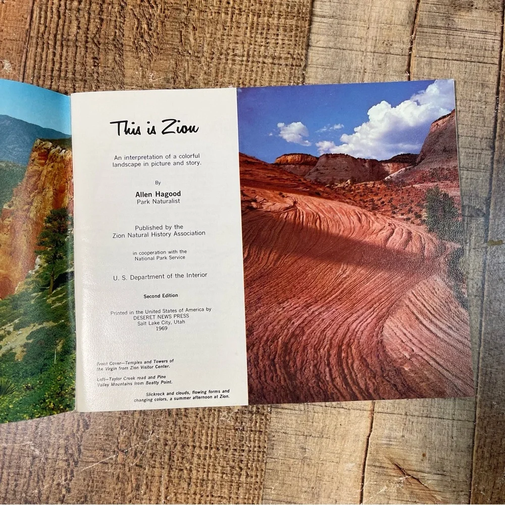 Vintage National Parks Collection Zion Death Valley Grand Canyon Bryce Canyon
